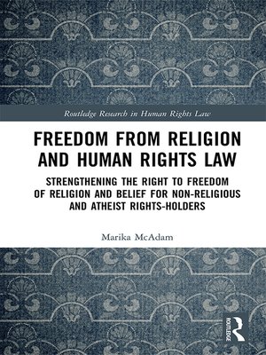 cover image of Freedom from Religion and Human Rights Law